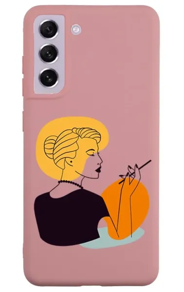 Samsung S21 FE Lansman Kılıf - Art Woman 2