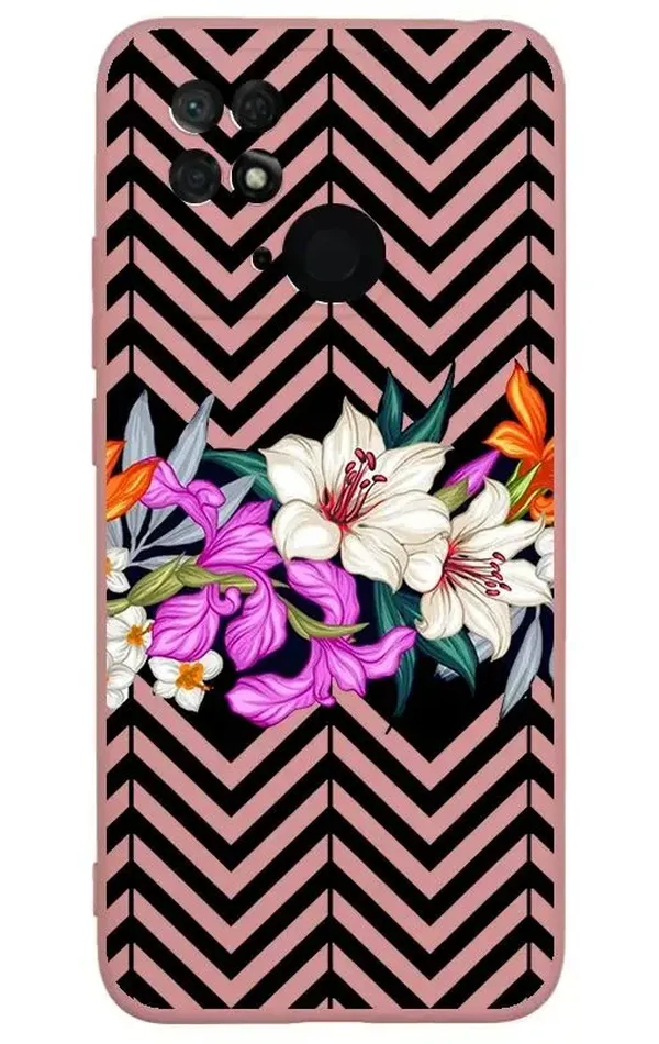 Xiaomi Redmi 10C Lansman Kılıf - Çiçek