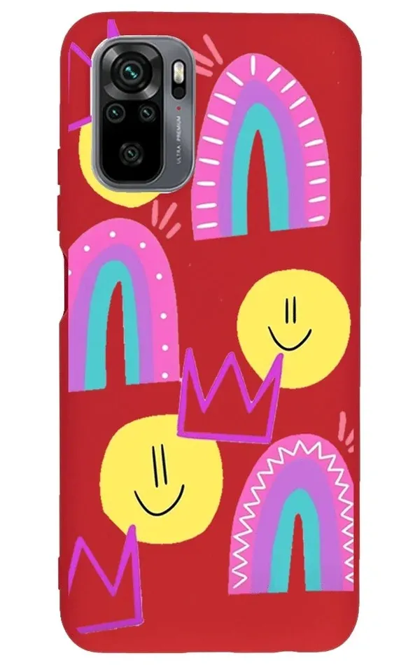 Xiaomi Redmi Note 10 Lansman Kılıf - Smile