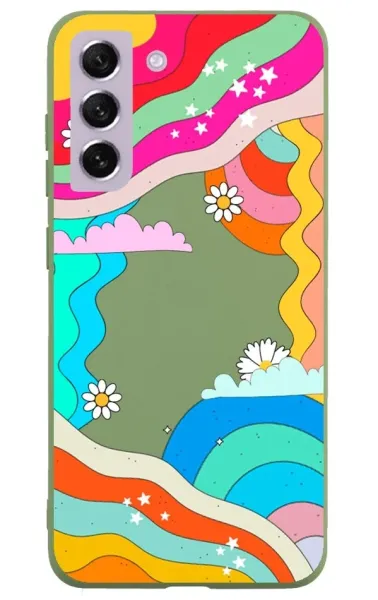 Samsung S21 FE Lansman Kılıf - Colors