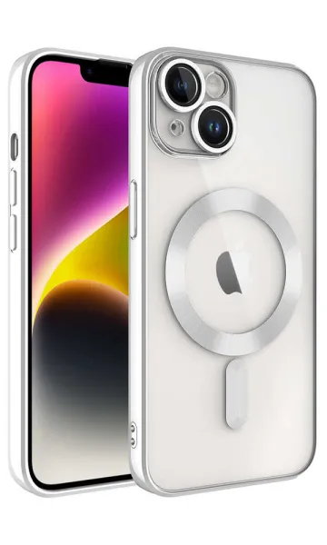 iPhone 13 Kılıf Kamera Korumalı Magsafe Wireless Şarj Özellikli Demre Kapak