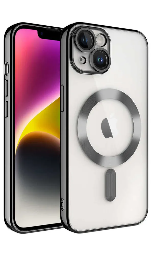 iPhone 13 Kılıf Kamera Korumalı Magsafe Wireless Şarj Özellikli Demre Kapak