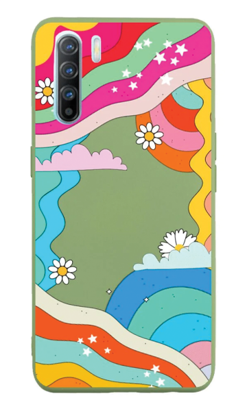 Oppo A91 Lansman Kılıf - Colors