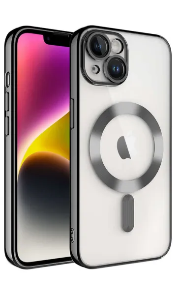iPhone 14 Kılıf Kamera Korumalı Magsafe Wireless Şarj Özellikli Demre Kapak