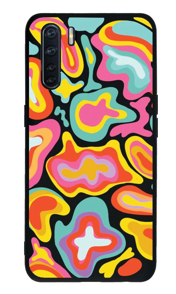 Oppo A91 Lansman Kılıf - Colors 2
