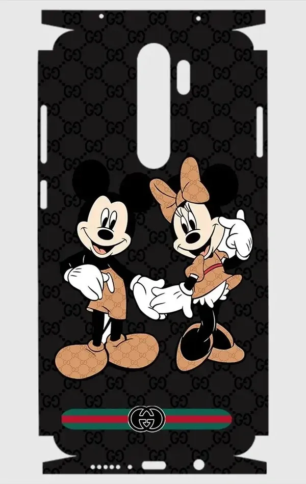 Xiaomi Redmi Note 8 Pro Telefon Kaplama - Mickey Çift