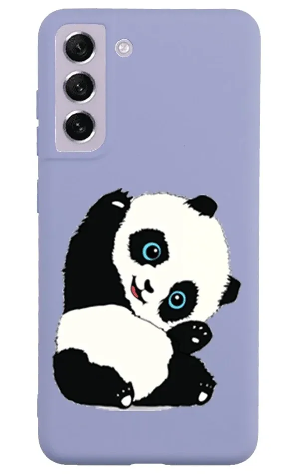 Samsung S21 FE Lansman Kılıf - Pandas