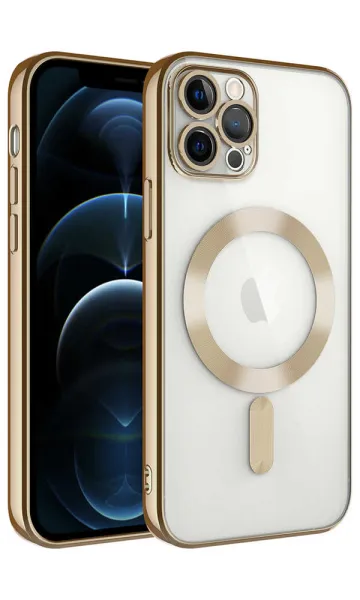 iPhone 13 Pro Kılıf Kamera Korumalı Magsafe Wireless Şarj Özellikli Demre Kapak