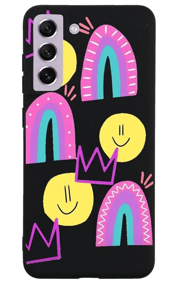 Samsung S21 FE Lansman Kılıf - Smile