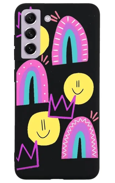 Samsung S21 FE Lansman Kılıf - Smile