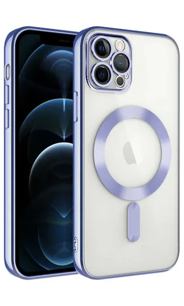 iPhone 14 Pro Max Kılıf Kamera Korumalı Magsafe Wireless Şarj Özellikli Demre Kapak