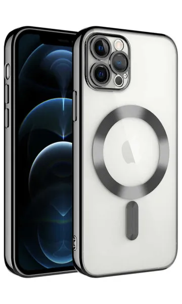 iPhone 14 Pro Max Kılıf Kamera Korumalı Magsafe Wireless Şarj Özellikli Demre Kapak