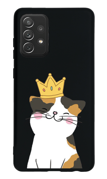 Samsung Galaxy A72 Lansman Kılıf - Kedi
