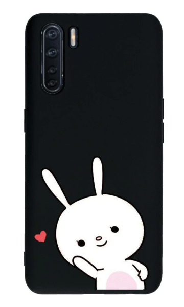 Oppo A91 Lansman Kılıf - Tavşan