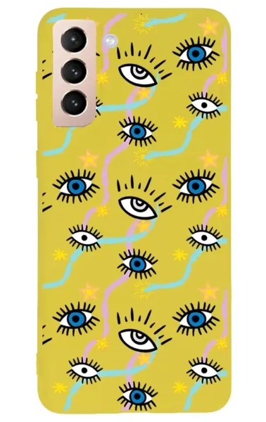 Samsung S21 Plus Lansman Kılıf - Eyes