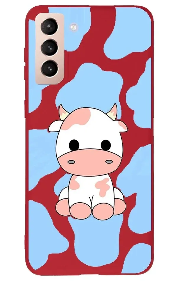 Samsung S21 Plus Lansman Kılıf - İnek