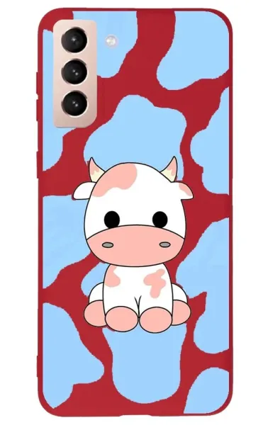 Samsung S21 Plus Lansman Kılıf - İnek