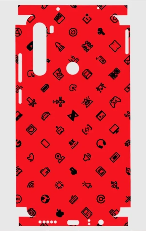Xiaomi Redmi Note 8 Telefon Kaplama - Social icon
