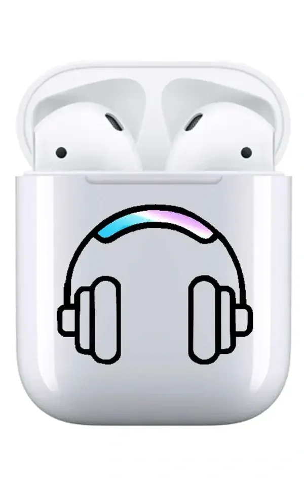 AirPods 1-2. Nesil Şeffaf Kılıf Headset
