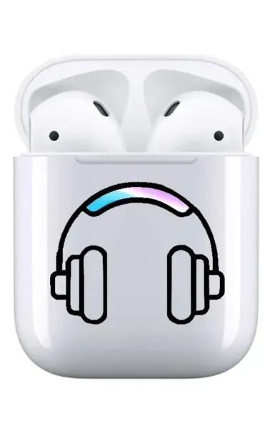 AirPods 1-2. Nesil Şeffaf Kılıf Headset
