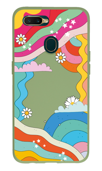 Oppo AX7 Lansman Kılıf - Colors
