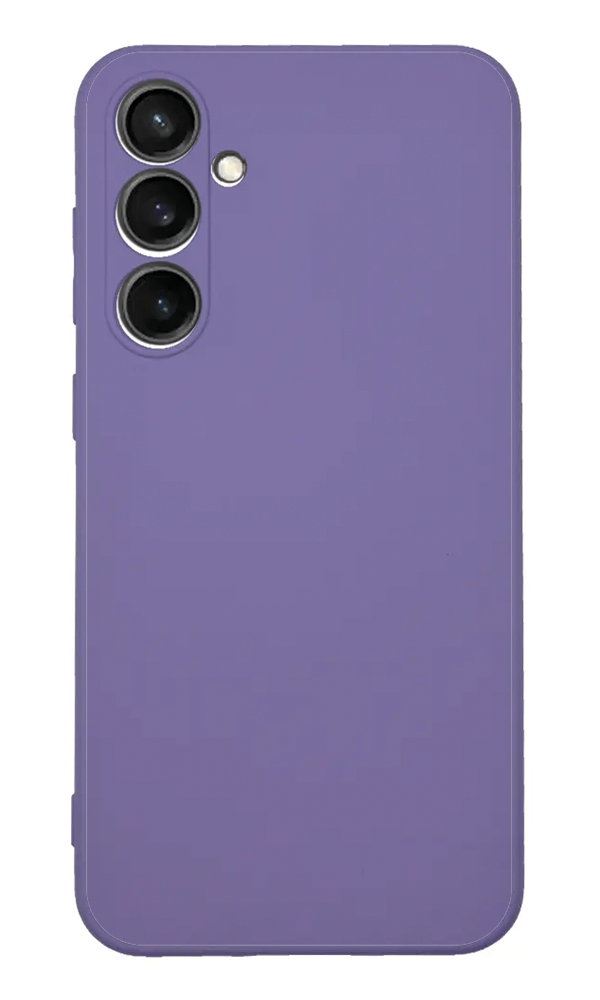Samsung Galaxy A55 Kılıf Tasarla Lansman Dokulu Kapak Lila
