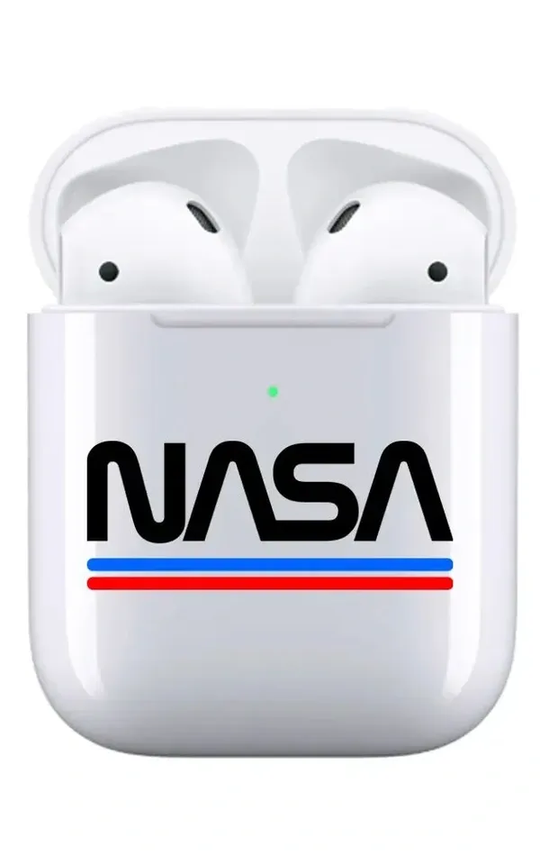 AirPods 1-2. Nesil Şeffaf Kılıf Nasa