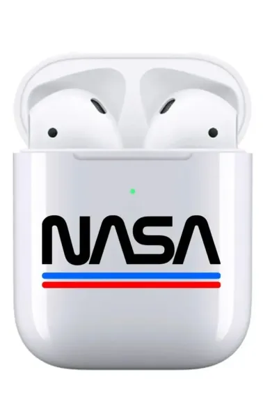 AirPods 1-2. Nesil Şeffaf Kılıf Nasa