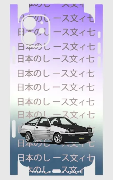iPhone 11 Telefon Kaplama - Hachi Roku AE86 JDM