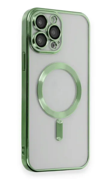 iPhone 15 Pro Kılıf Kamera Korumalı Magsafe Wireless Şarj Özellikli Demre Kapak