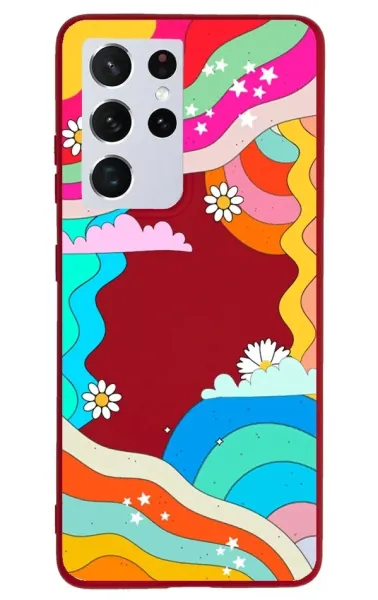 Samsung S21 Ultra Lansman Kılıf - Colors
