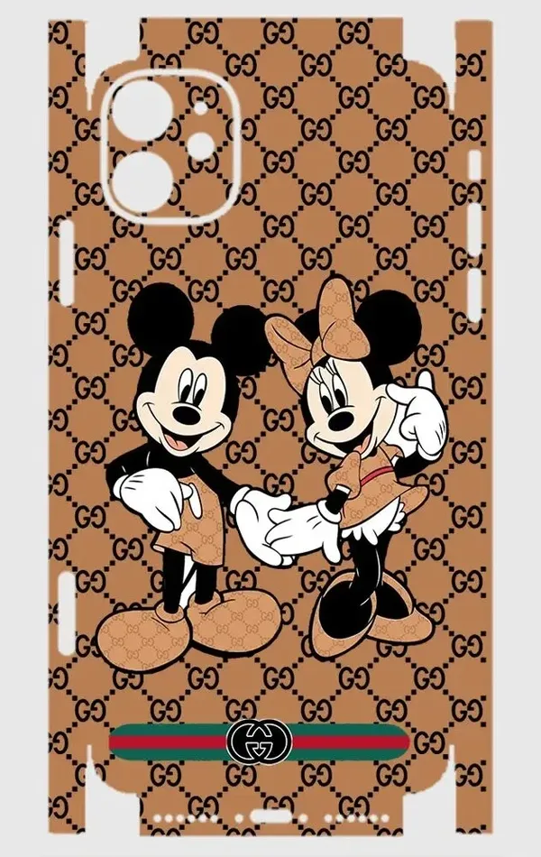 iPhone 11 Telefon Kaplama - Mickey Çift