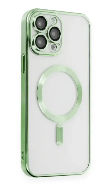 iPhone 15 Pro Max Kılıf Kamera Korumalı Magsafe Wireless Şarj Özellikli Demre Kapak