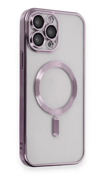 iPhone 15 Pro Max Kılıf Kamera Korumalı Magsafe Wireless Şarj Özellikli Demre Kapak