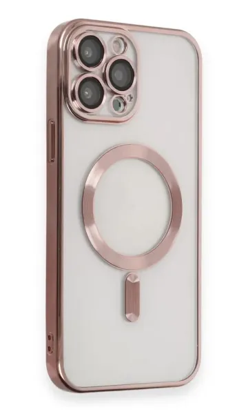 iPhone 15 Pro Max Kılıf Kamera Korumalı Magsafe Wireless Şarj Özellikli Demre Kapak