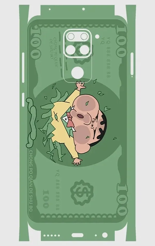 Xiaomi Redmi Note 9 Telefon Kaplama - Dolar