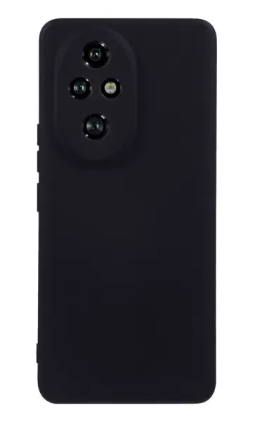 Honor 200 Kılıf Tasarla Lansman Dokulu Kılıf Siyah