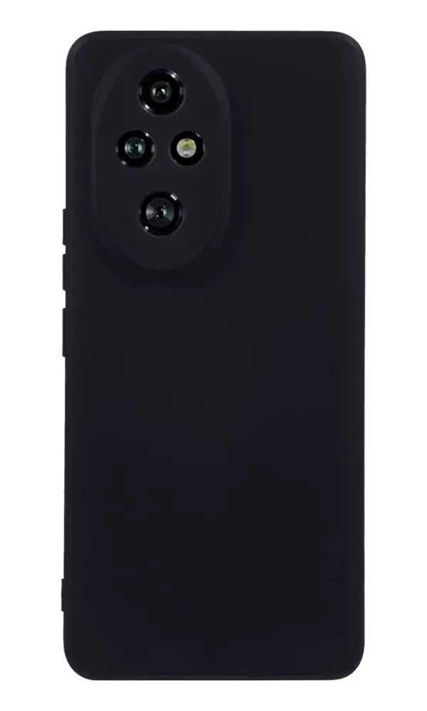 Honor 200 Pro Kılıf Tasarla Lansman Dokulu Kılıf Siyah