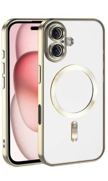 iPhone 16 Kılıf Kamera Korumalı Magsafe Wireless Şarj Özellikli Demre Kapak