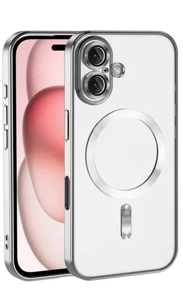 iPhone 16 Kılıf Kamera Korumalı Magsafe Wireless Şarj Özellikli Demre Kapak