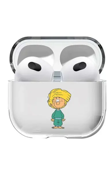 AirPods 3. Nesil Şeffaf Kılıf - Cedric