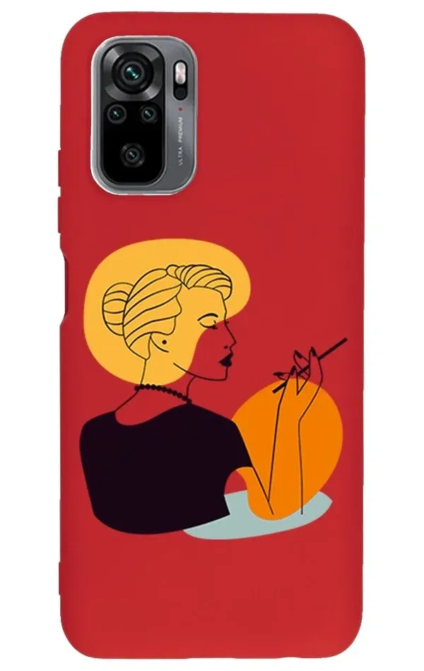 Xiaomi Redmi Note 10S Lansman Kılıf - Art Woman 2