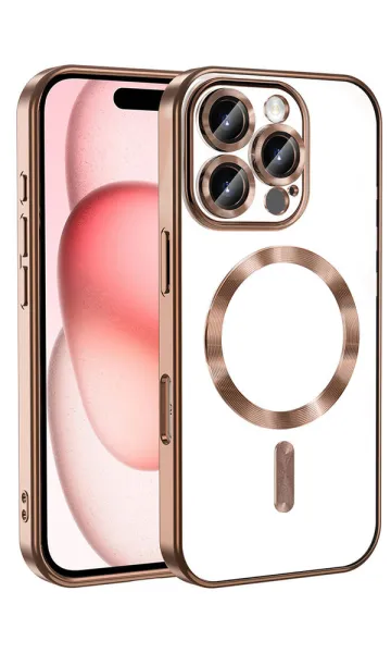 iPhone 16 Pro Kılıf Kamera Korumalı Magsafe Wireless Şarj Özellikli Demre Kapak