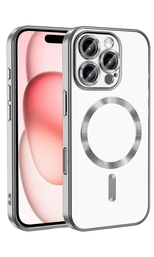 iPhone 16 Pro Kılıf Kamera Korumalı Magsafe Wireless Şarj Özellikli Demre Kapak