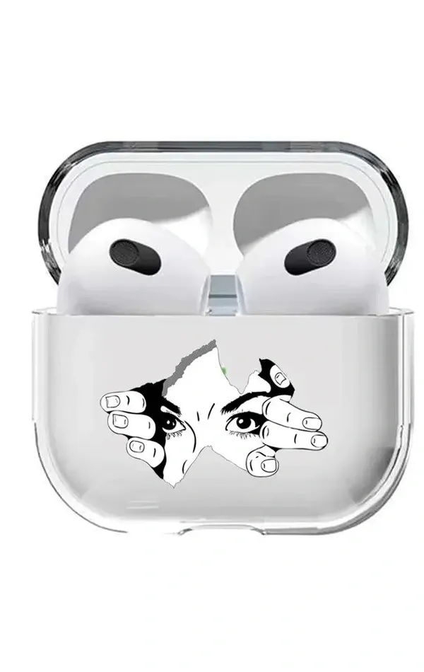 AirPods 3. Nesil Şeffaf Kılıf - Enigmatic