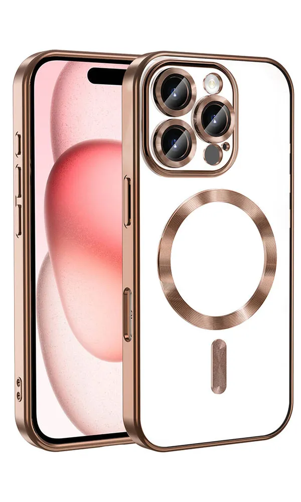 iPhone 16 Pro Max Kılıf Kamera Korumalı Magsafe Wireless Şarj Özellikli Demre Kapak