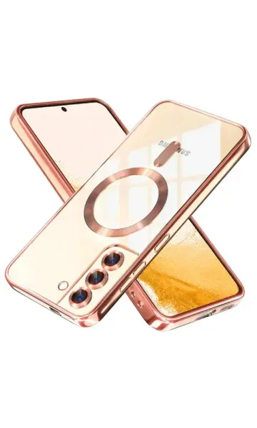 Samsung Galaxy S22 Plus Kılıf Kamera Korumalı Magsafe Wireless Şarj Özellikli Demre Kapak