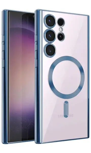 Samsung Galaxy S22 Ultra Kılıf Kamera Korumalı Magsafe Wireless Şarj Özellikli Demre Kapak