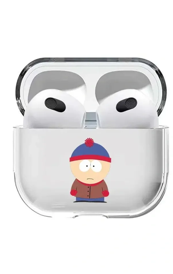 AirPods 3. Nesil Şeffaf Kılıf - Stan