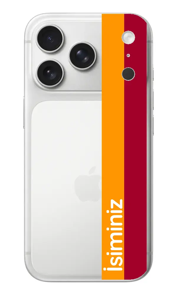 Taraftar Kılıfı Şerit Sarı Kırmızı